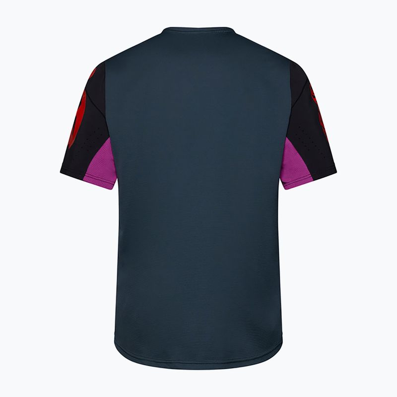 Koszulka rowerowa męska Fox Racing Defend Creation galaxy blue 6