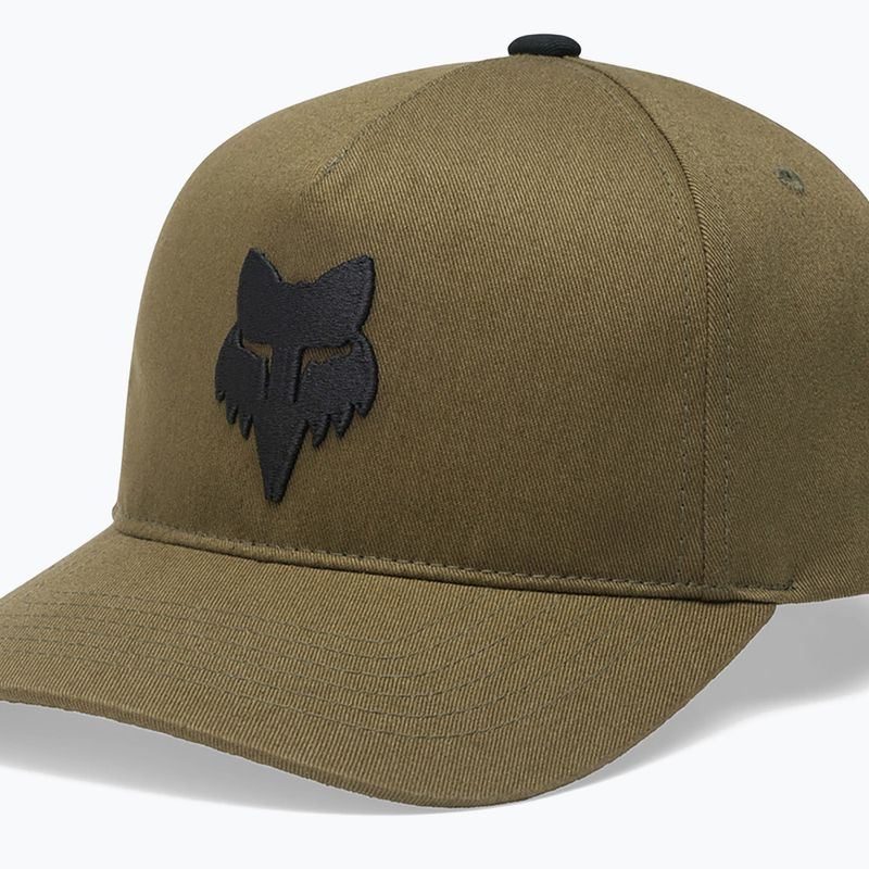Czapka z daszkiem męska Fox Racing Fox Head Subframe Snapback olive green 3