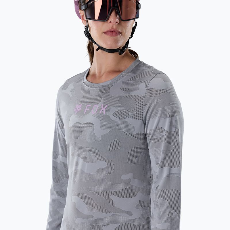 Longsleeve rowerowy damski Fox Racing Ranger Tru Dri pewter 3