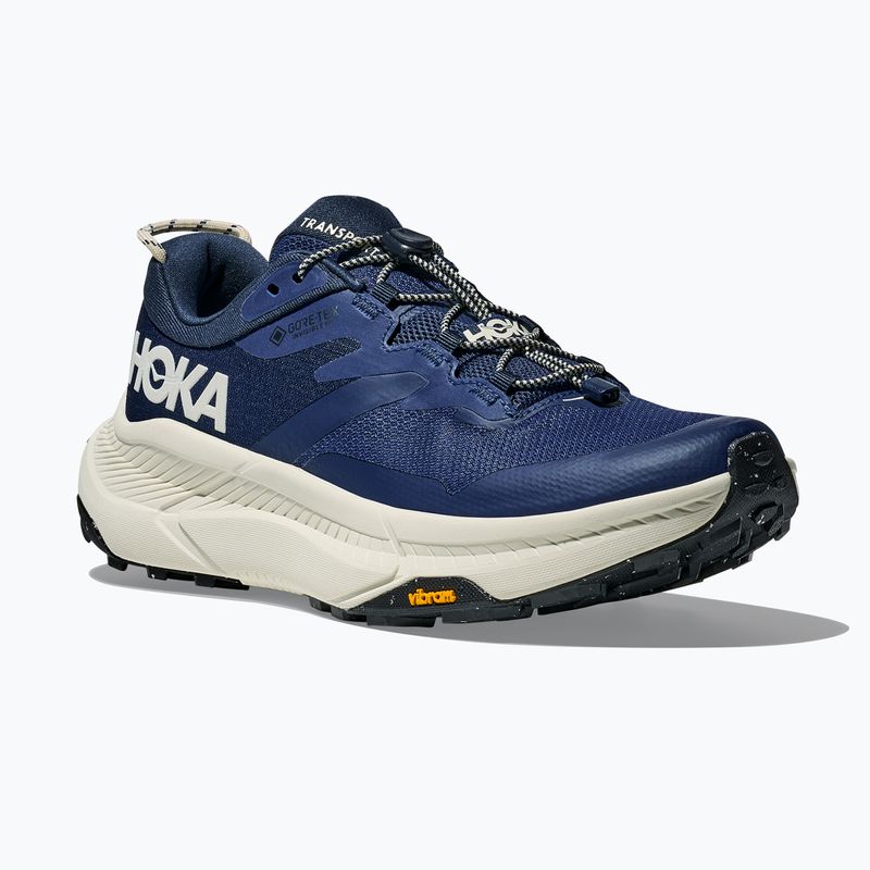 Buty męskie HOKA Transport GTX midnight blue/truffle salt 8