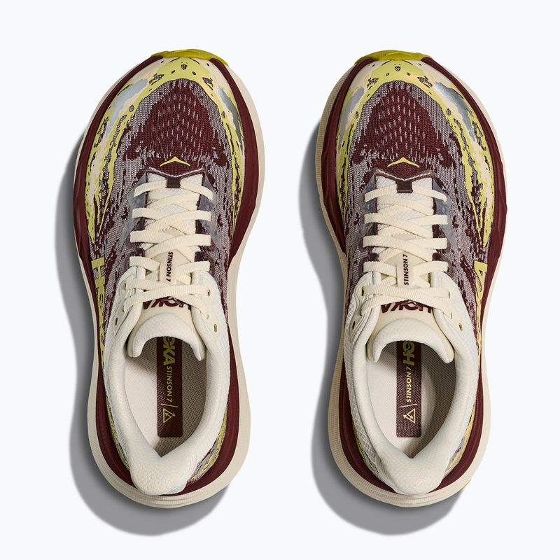 Buty do biegania damskie HOKA Stinson 7 truffle salt/dark cedar 8