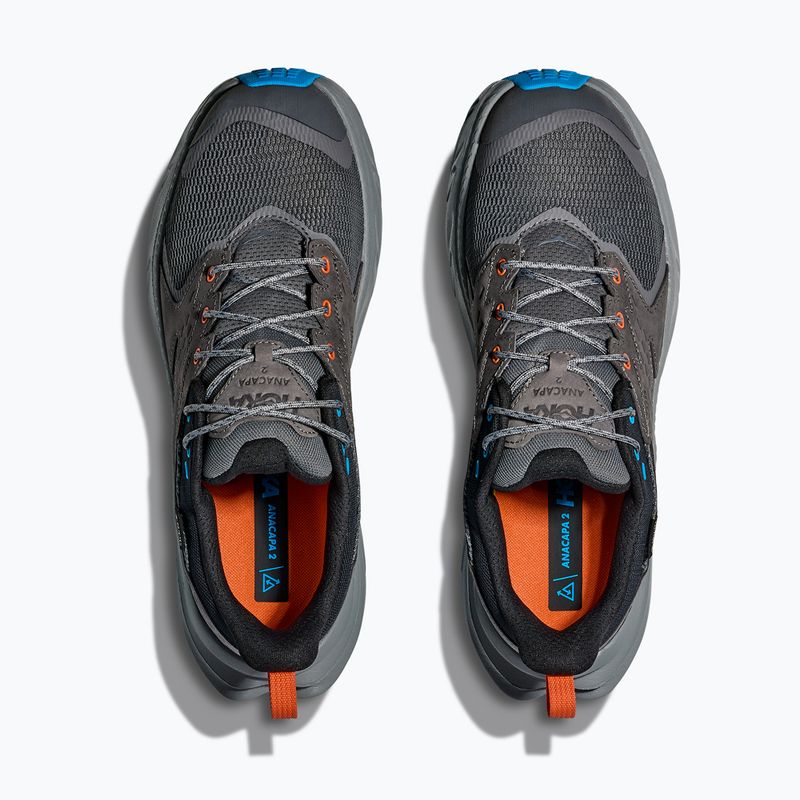 Buty turystyczne męskie HOKA Anacapa 2 Low GTX satellite grey/sea ice 8
