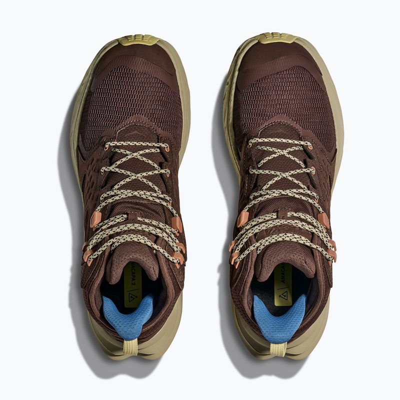 Buty turystyczne męskie HOKA Anacapa 2 Mid GTX walnut/oyster mushroom 8