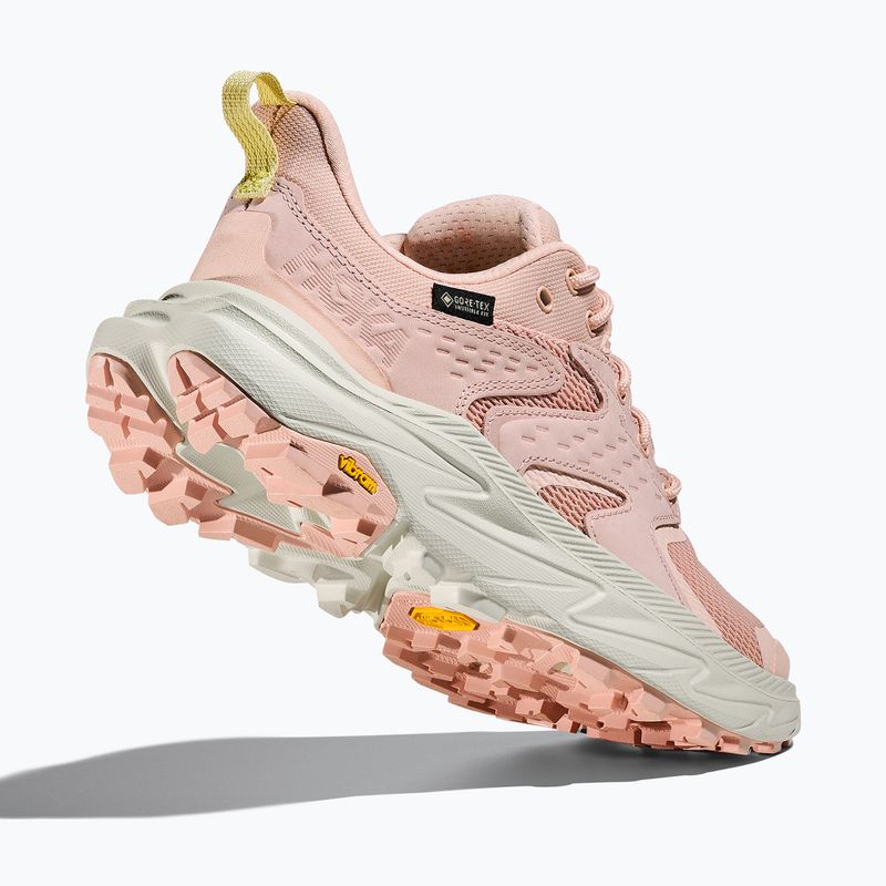 Buty turystyczne damskie HOKA Anacapa 2 Low GTX rose latte/truffle salt 5