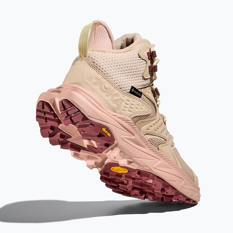Buty turystyczne damskie HOKA Anacapa 2 Mid GTX oak/rose latte 5