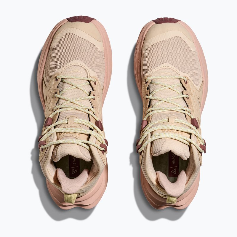 Buty turystyczne damskie HOKA Anacapa 2 Mid GTX oak/rose latte 8
