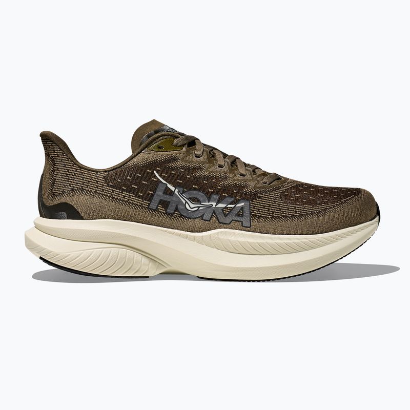 Buty do biegania męskie HOKA Mach 6 antique olive/truffle salt 2