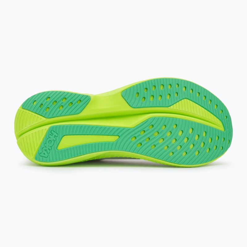 Buty do biegania męskie HOKA Mach 6 white/neon lime 4