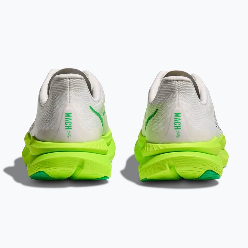 Buty do biegania męskie HOKA Mach 6 white/neon lime 6