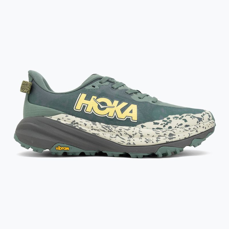 Buty do biegania męskie HOKA Speedgoat 6 fern/asphalt grey 2