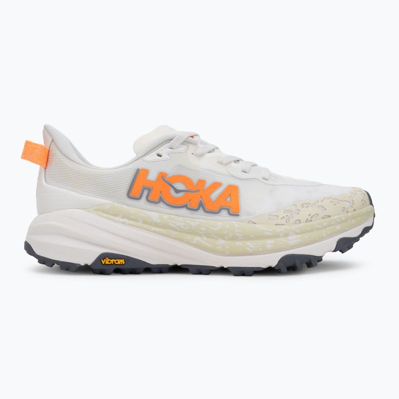Buty do biegania męskie HOKA Speedgoat 6 white/neon tangerine 2