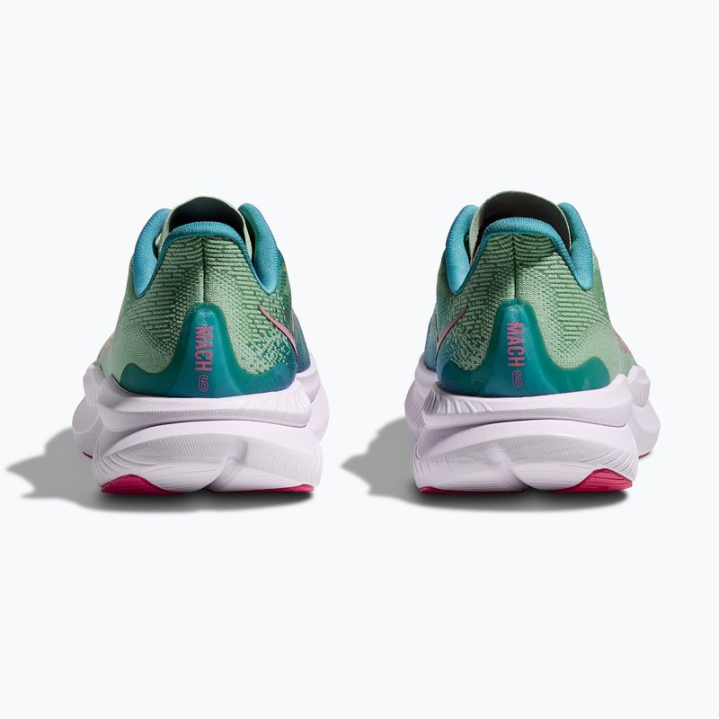 Buty do biegania damskie HOKA Mach 6 jadeite/alpine blue 6