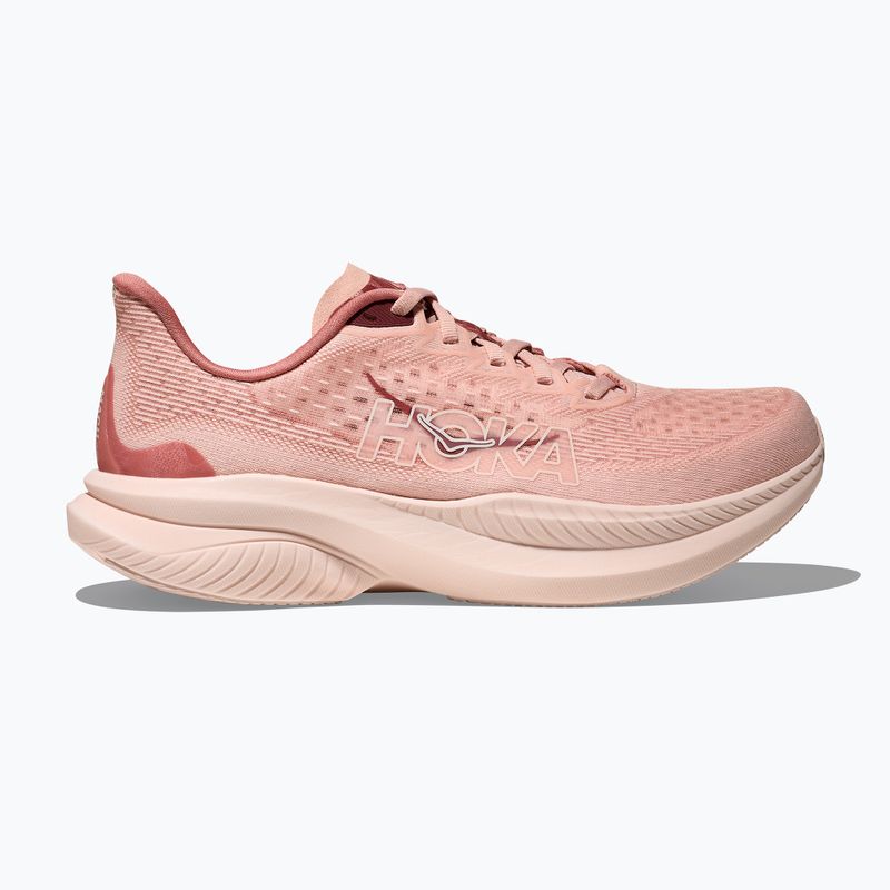 Buty do biegania damskie HOKA Mach 6 roselatte/blush 2