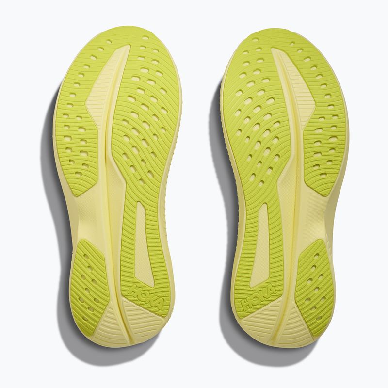 Buty do biegania damskie HOKA Mach 6 white/neon hoka citrus 7