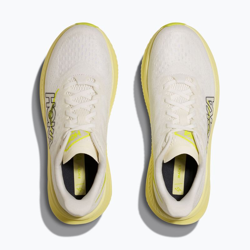 Buty do biegania damskie HOKA Mach 6 white/neon hoka citrus 8