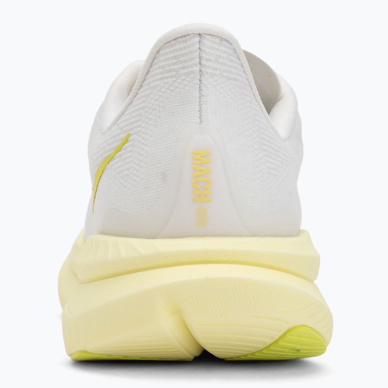 Buty do biegania damskie HOKA Mach 6 white/neon hoka citrus 6