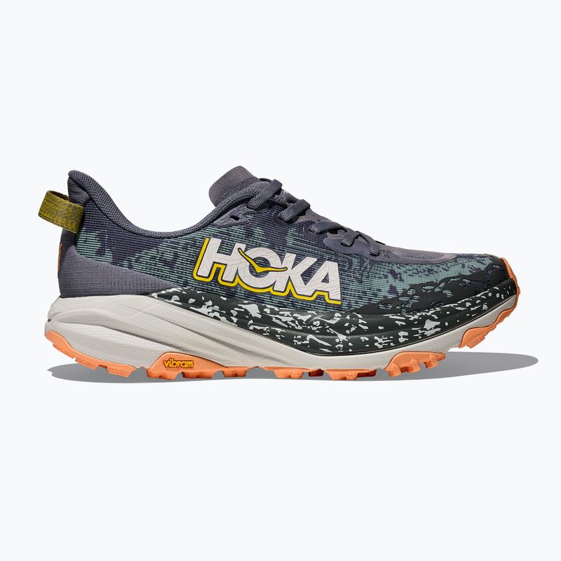 Buty do biegania damskie HOKA Speedgoat 6 grey skies/cosmic grey 2