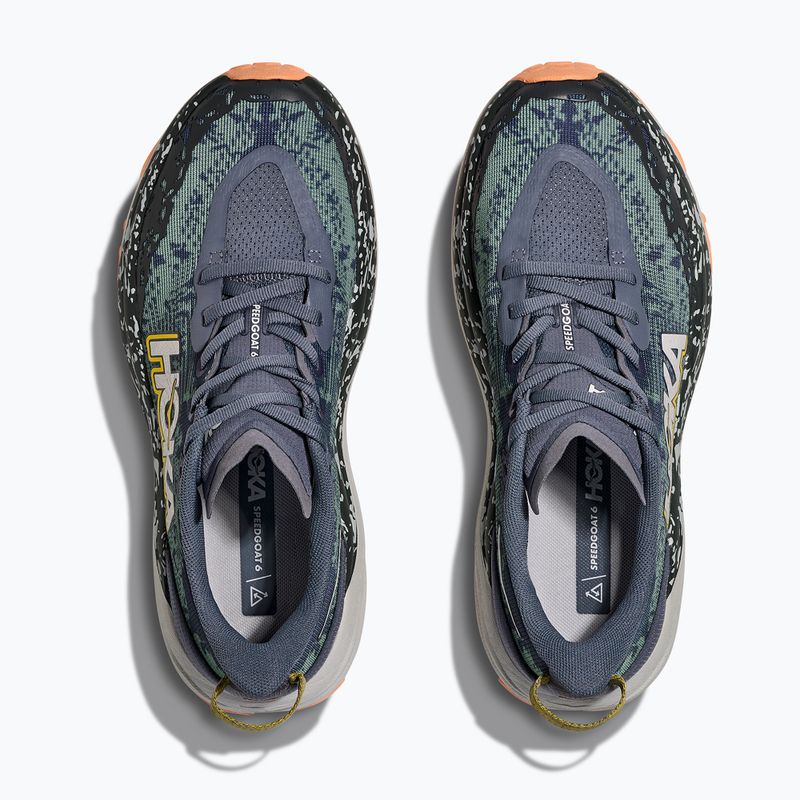 Buty do biegania damskie HOKA Speedgoat 6 grey skies/cosmic grey 8