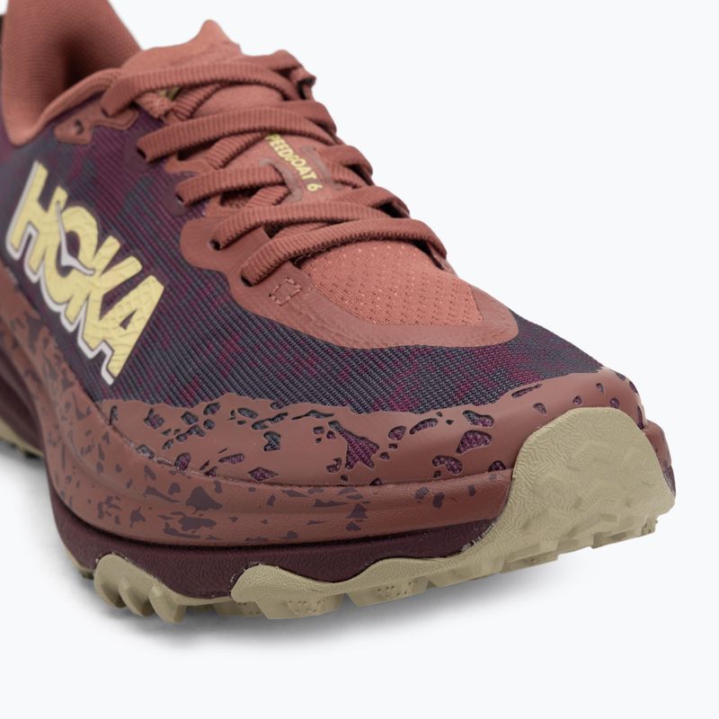 Buty do biegania damskie HOKA Speedgoat 6 rouge/black cherry 7