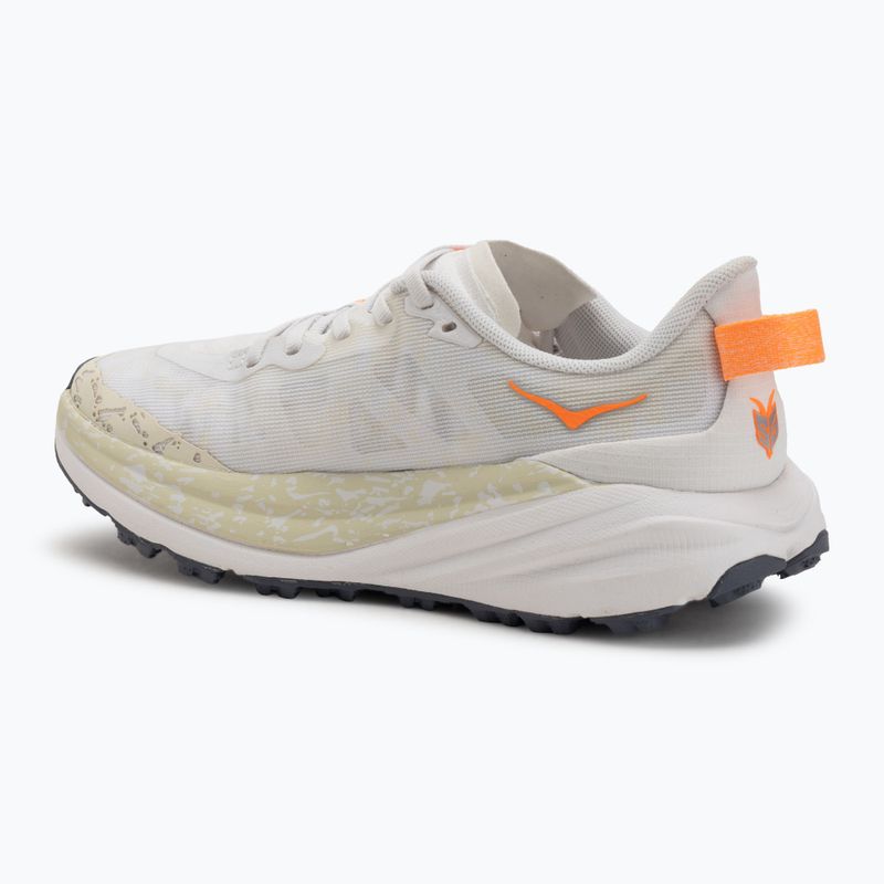 Buty do biegania damskie HOKA Speedgoat 6 white/neon tangerine 3
