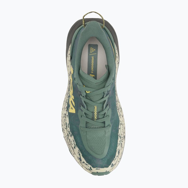 Buty do biegania męskie HOKA Speedgoat 6 Wide fern/asphalt grey 5