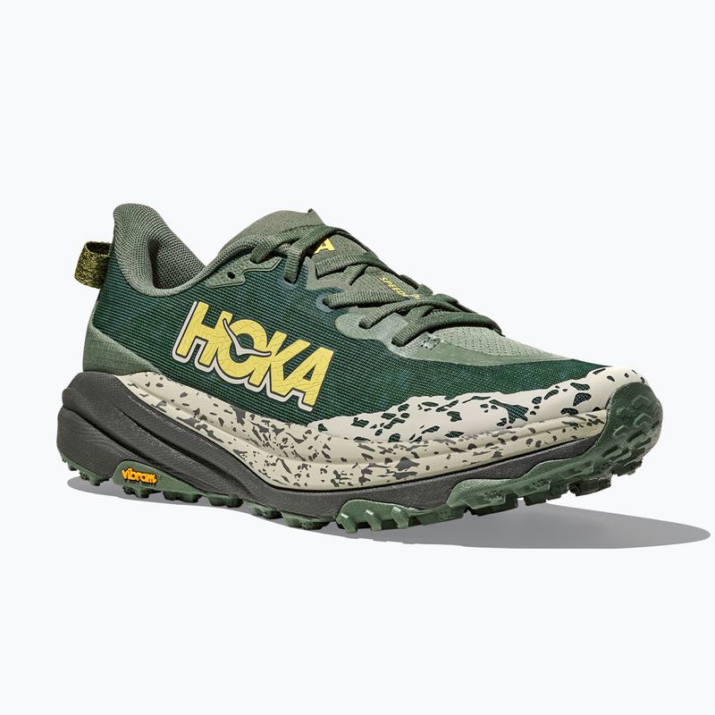 Buty do biegania męskie HOKA Speedgoat 6 Wide fern/asphalt grey
