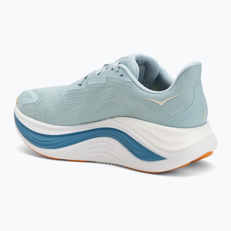 Buty do biegania męskie HOKA Skyward X clear sea/alpine blue 3