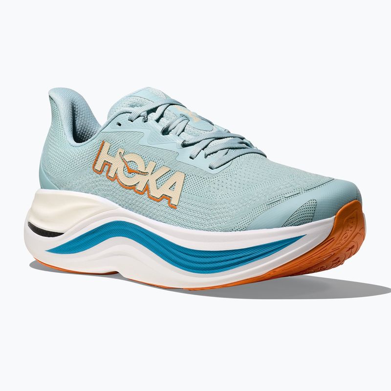 Buty do biegania męskie HOKA Skyward X clear sea/alpine blue 8