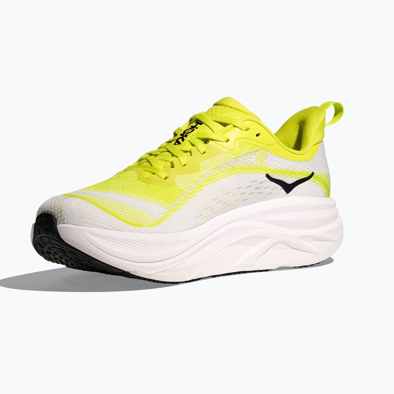 Buty do biegania męskie HOKA Skyflow neon hoka citrus/neon white 4