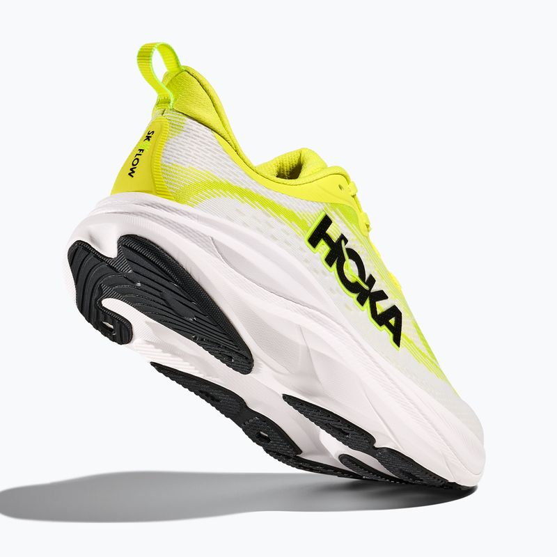 Buty do biegania męskie HOKA Skyflow neon hoka citrus/neon white 5