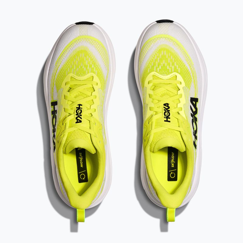 Buty do biegania męskie HOKA Skyflow neon hoka citrus/neon white 8