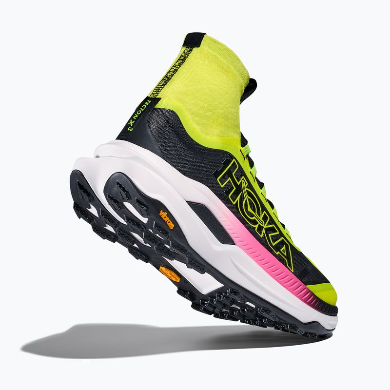 Buty do biegania męskie HOKA Tecton X 3 neon hoka citrus/black 5