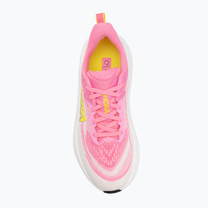 Buty do biegania damskie HOKA Skyflow neon rose/neon hoka citrus 5