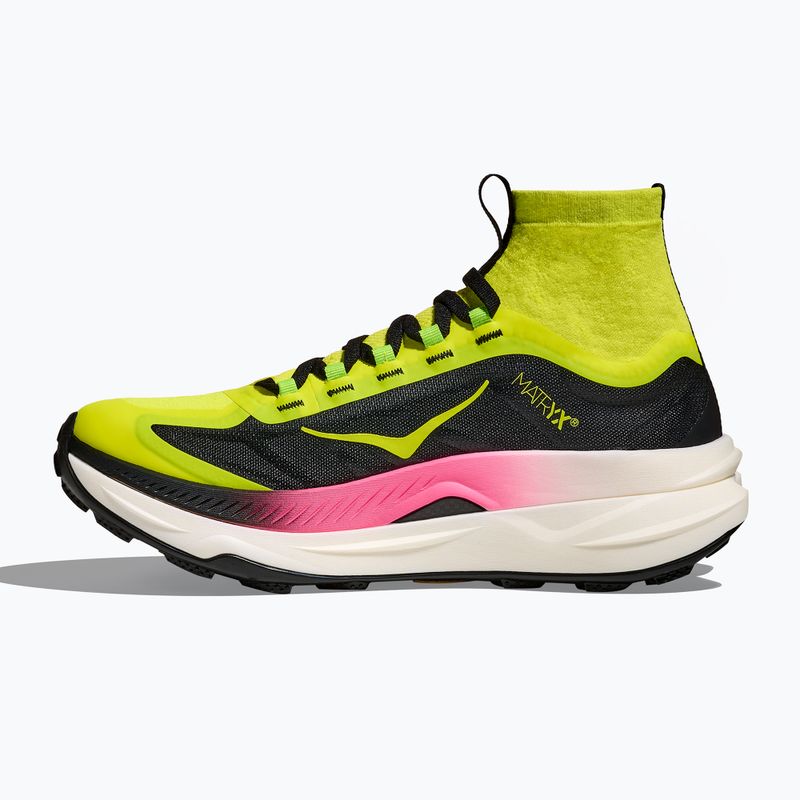Buty do biegania damskie HOKA Tecton X 3 neon hoka citrus/black 3