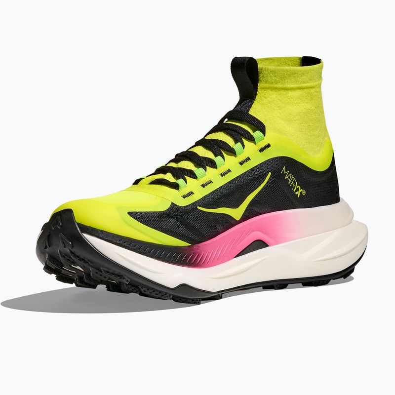 Buty do biegania damskie HOKA Tecton X 3 neon hoka citrus/black 4