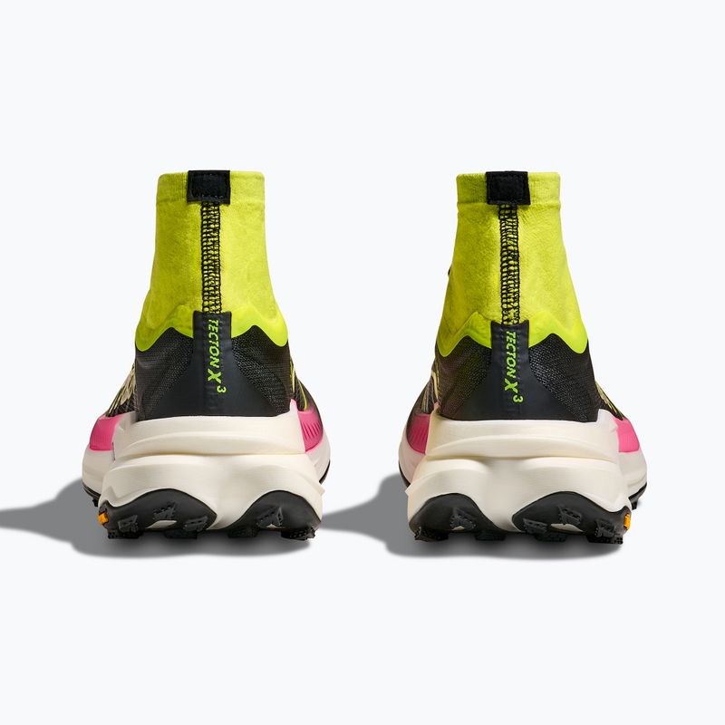 Buty do biegania damskie HOKA Tecton X 3 neon hoka citrus/black 6