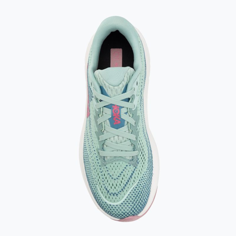 Buty do biegania damskie HOKA Rincon 4 jadeite/alpine blue 5