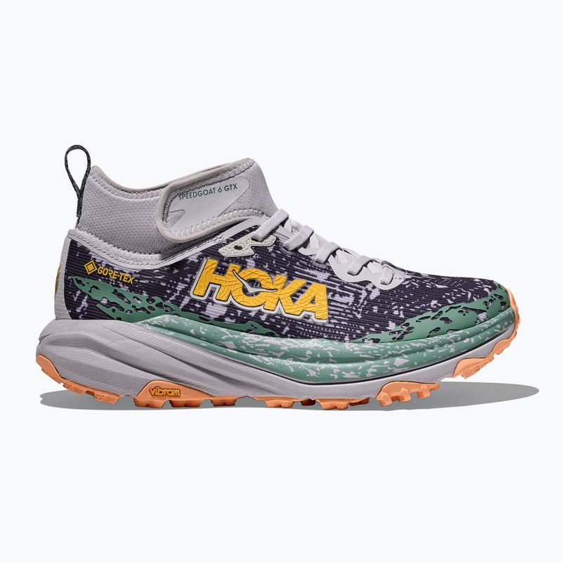 Buty do biegania damskie HOKA Speedgoat 6 MID GTX asteroid/cosmic grey 9