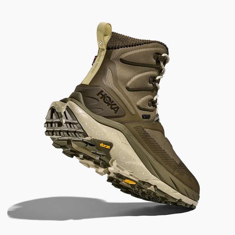 Buty trekkingowe męskie HOKA Kaha 2 Frost GTX antique olive/oyster mushroom 5