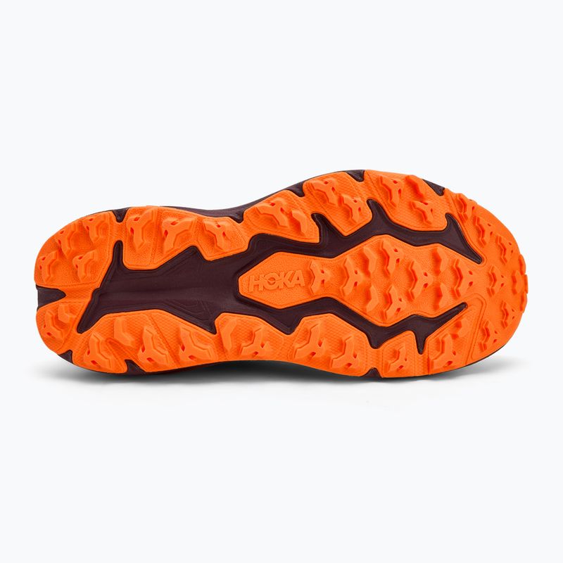 Buty do biegania dziecięce HOKA Speedgoat 6 flower nectar/neon tangerine 4