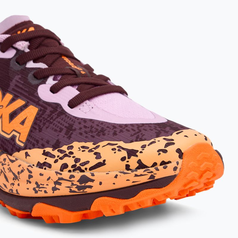 Buty do biegania dziecięce HOKA Speedgoat 6 flower nectar/neon tangerine 7