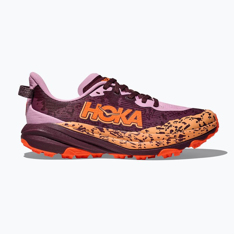 Buty do biegania dziecięce HOKA Speedgoat 6 flower nectar/neon tangerine 2