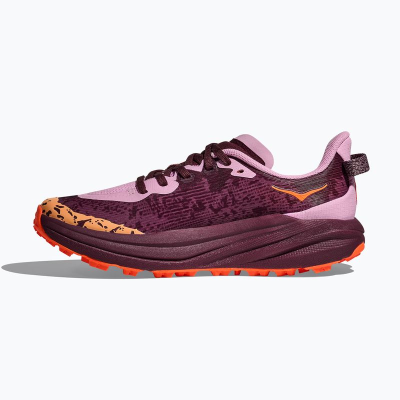 Buty do biegania dziecięce HOKA Speedgoat 6 flower nectar/neon tangerine 3
