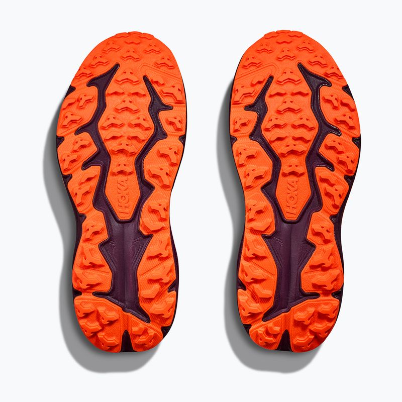 Buty do biegania dziecięce HOKA Speedgoat 6 flower nectar/neon tangerine 7