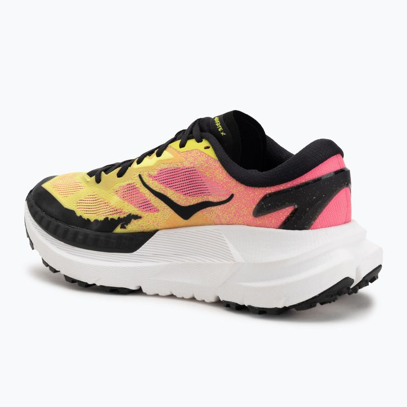 Buty do biegania męskie Hoka Mafate X neon hoka citrus/neon rose 3