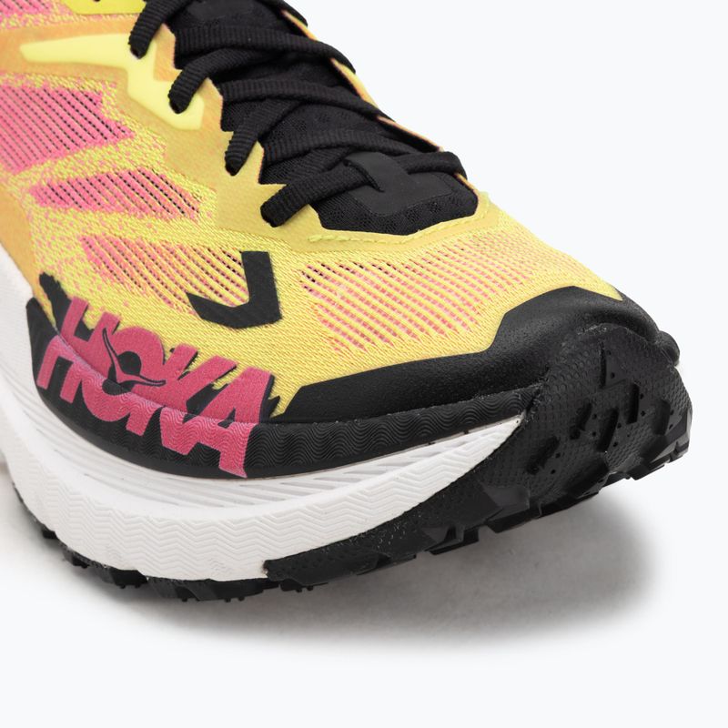 Buty do biegania męskie Hoka Mafate X neon hoka citrus/neon rose 7