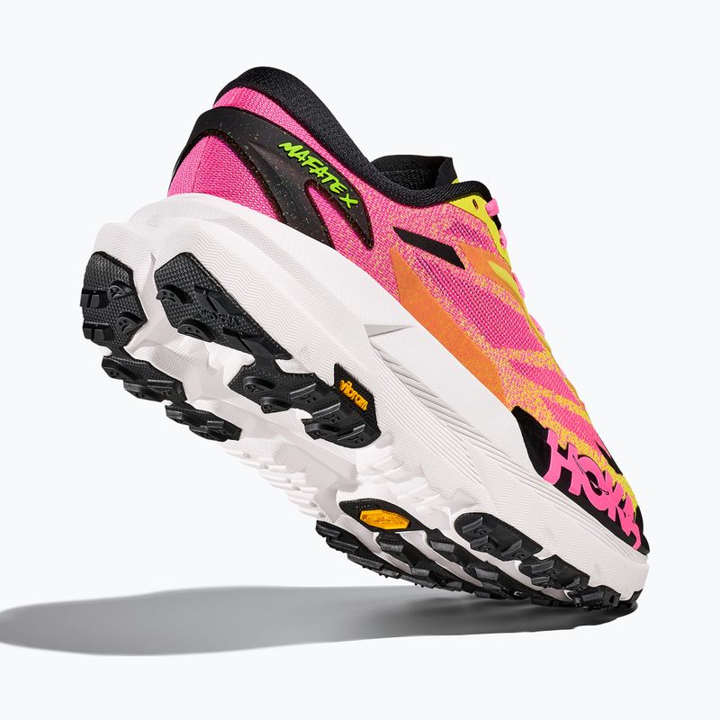Buty do biegania męskie Hoka Mafate X neon hoka citrus/neon rose 5