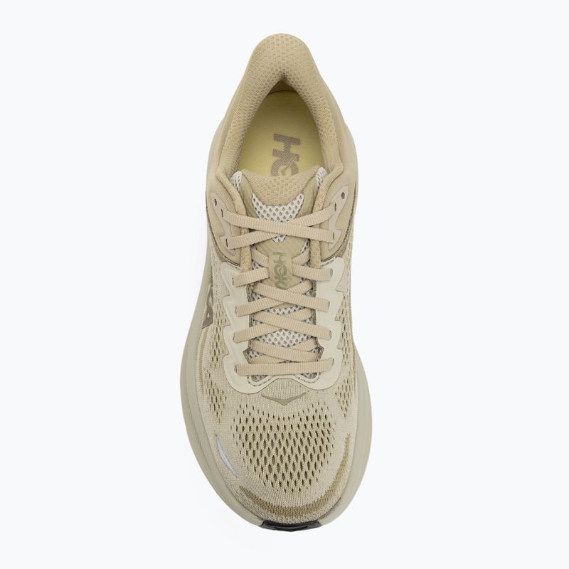 Buty do biegania męskie HOKA Bondi 9 grassland/oyster mushroom 5