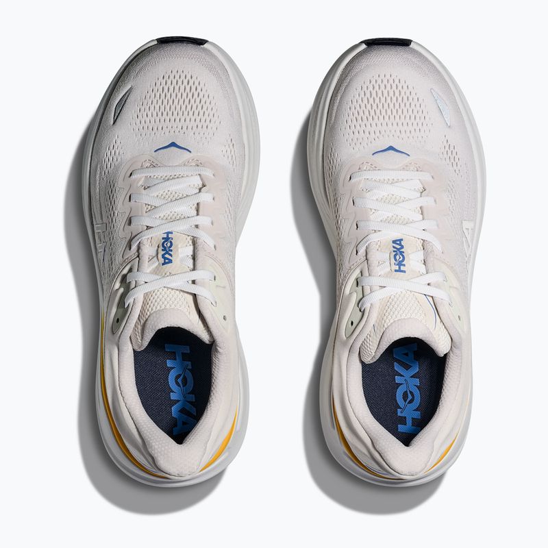 Buty do biegania męskie HOKA Bondi 9 white/grout 8