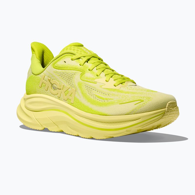 Buty do biegania męskie HOKA Clifton 10 neon hoka citrus/sunlight